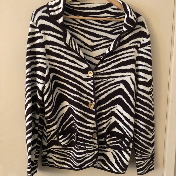Zebra print Cardigan - Picture 1 of 1